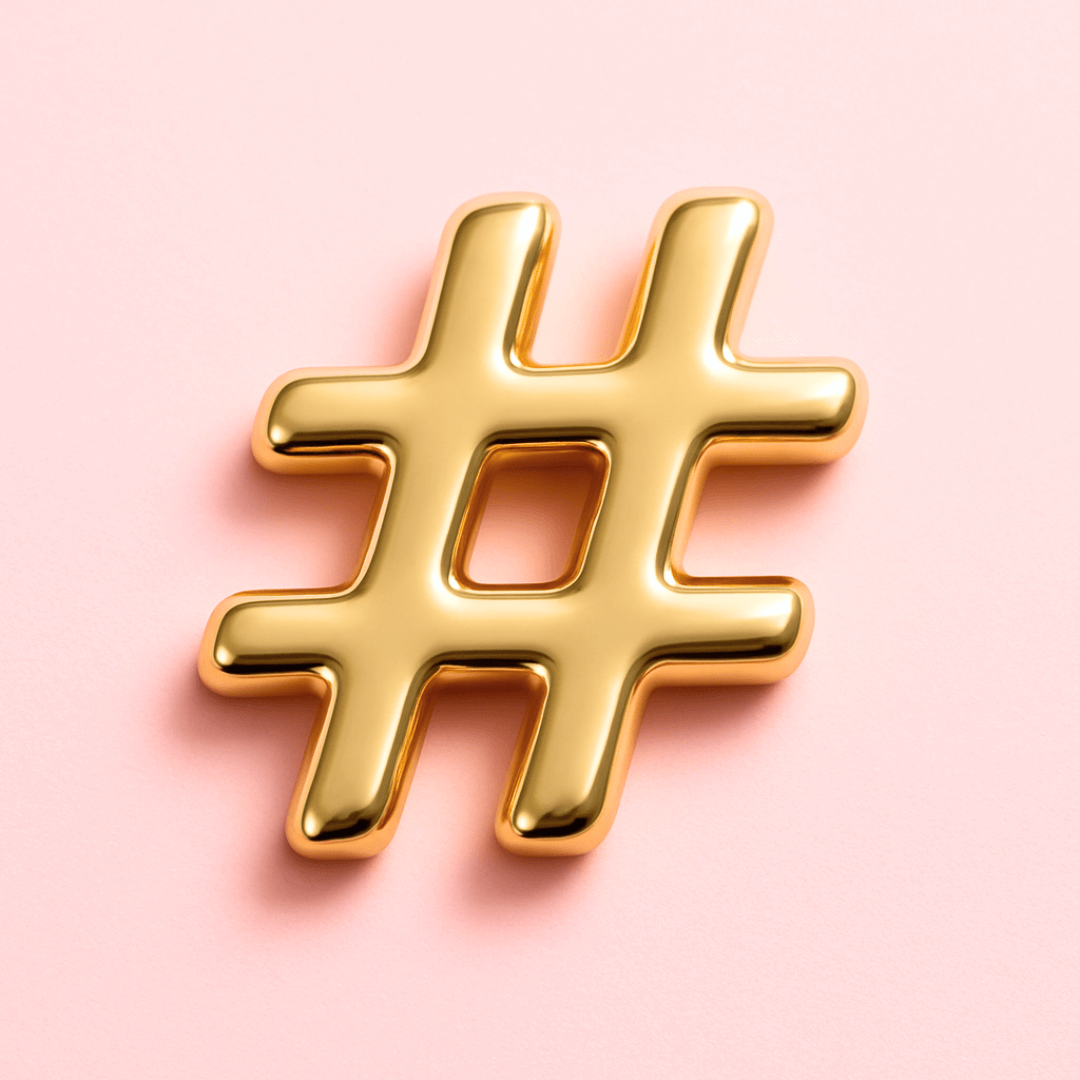 how to use hashtags for salons