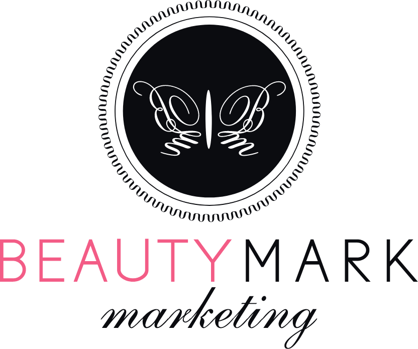 beauty mark marketing logo