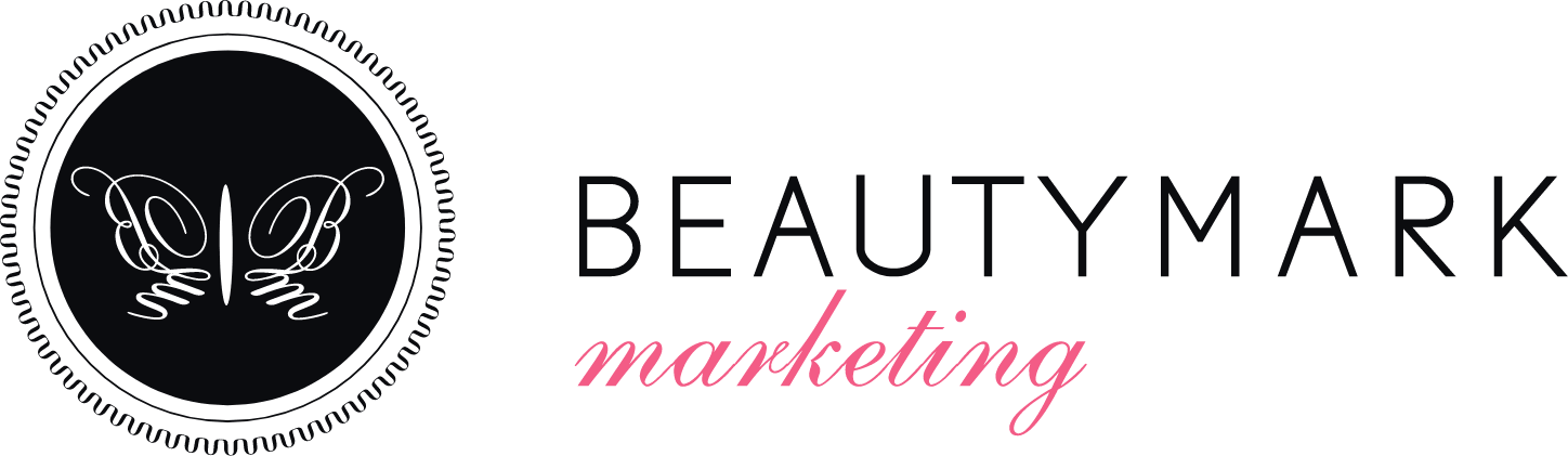 beauty mark marketing logo