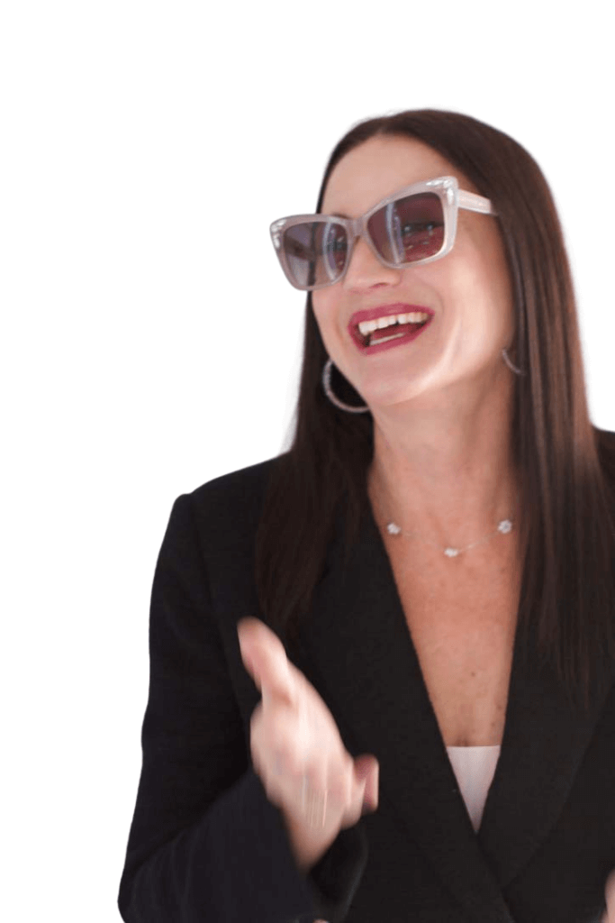 socal media marketing expert Kierna Terrisse laughing and smiling