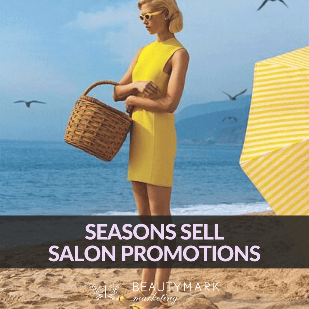seasons sell salon promotions